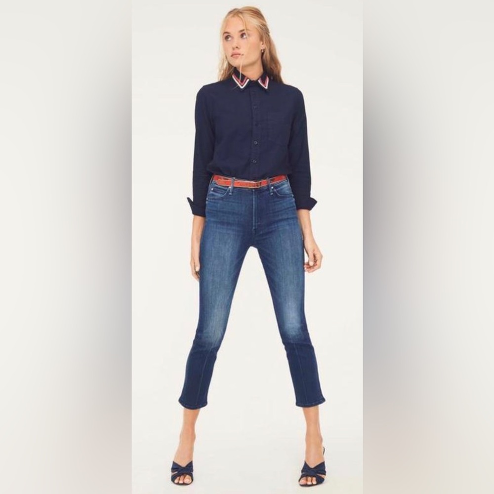 Mother high waisted rascal sz 28 like new wash 20,000 leagues under the sea